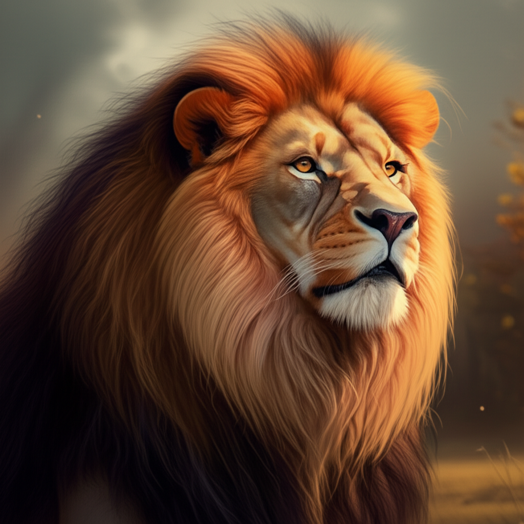 How to Create an Image of a male lion with a majestic mane using AI (Stable Diffusion) with Example Prompt