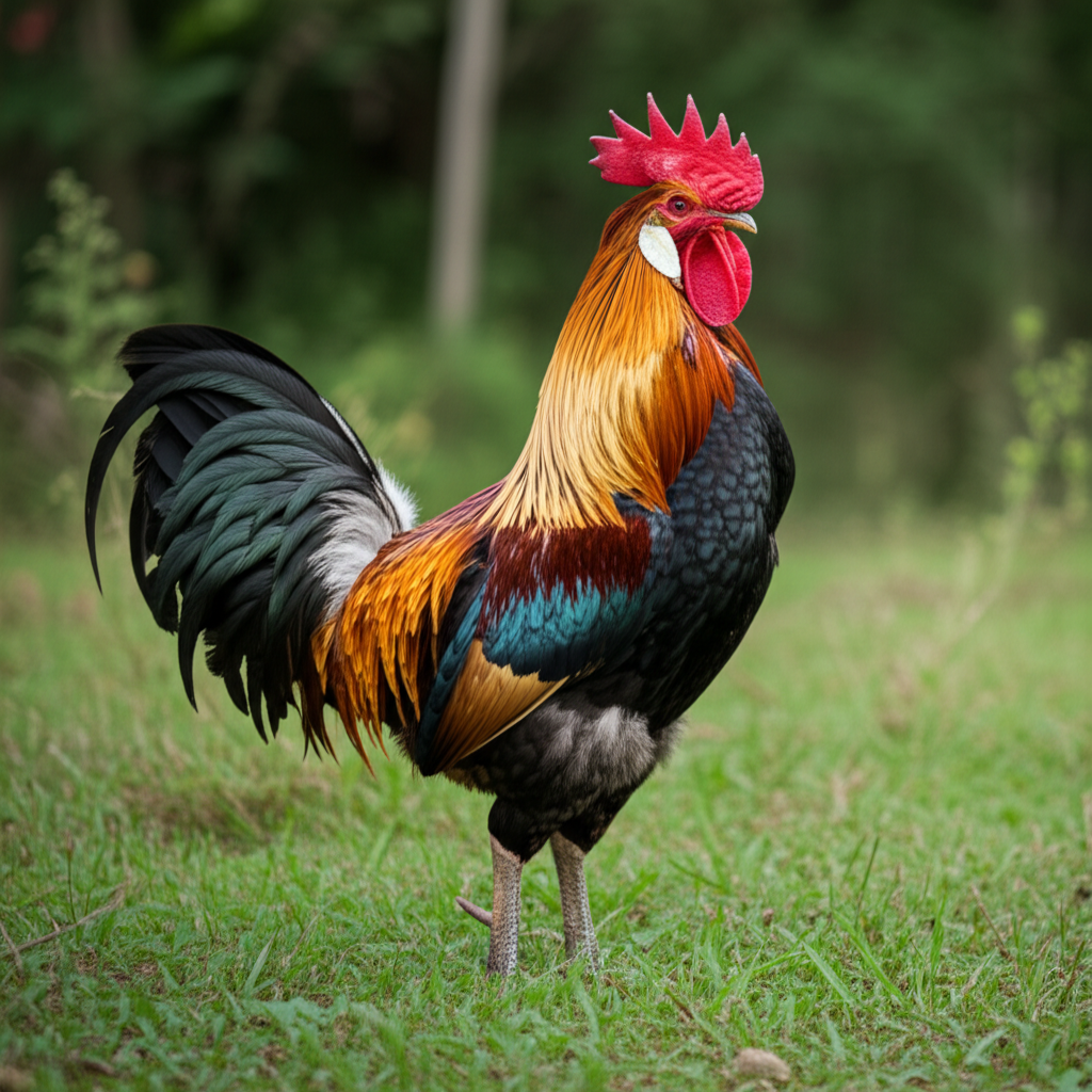 How to Create an Image of a rooster in the morning using AI (Stable Diffusion) with Example Prompt