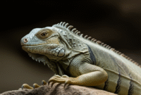 How to Create an Image of an iguana basking on a rock using AI (Stable Diffusion) with Example Prompt